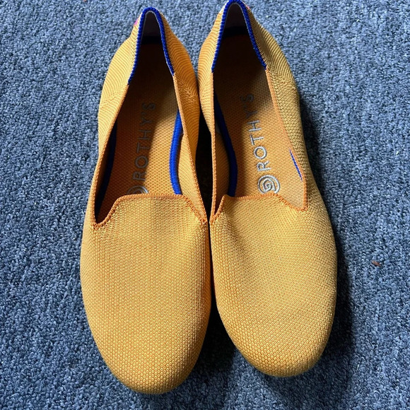 Rothy’s Lemondrop Yellow Loafers, size 7.5 - Picture 2 of 5